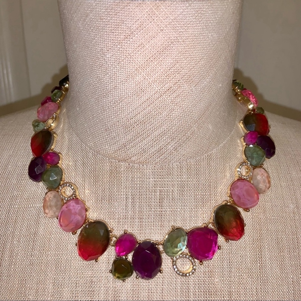 WHBM jeweled short necklace
